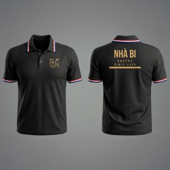 Áo Polo Unisex đồng phục cafe trà sữa - quán ăn 04